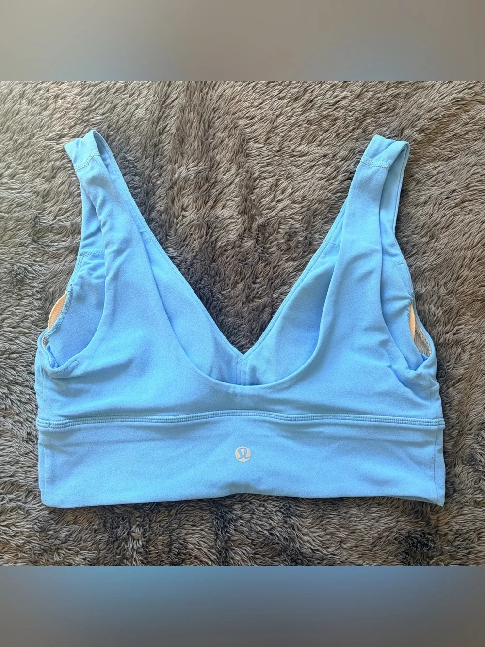 Lululemon Align V-Neck Bra Aero Blue